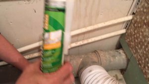 Брак, гофра на унитаз