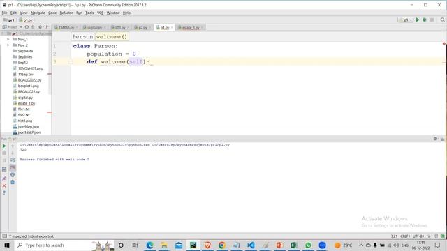 Python - Class and Objects - Basic tutorial