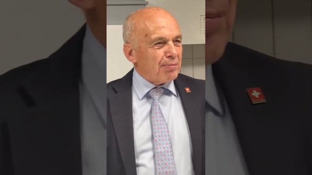 Bundesrat Ueli Maurer beim Wahlkampfauftakt der SVP BL