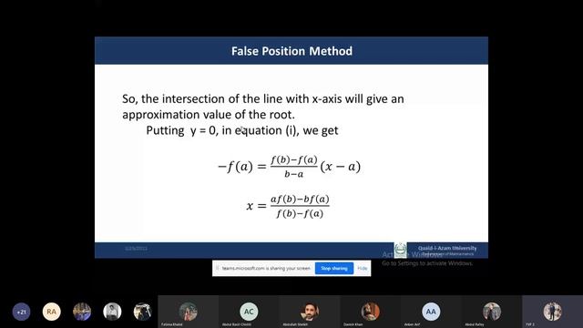 Bisection Method + False Position Method + Open Method- Numerical Method