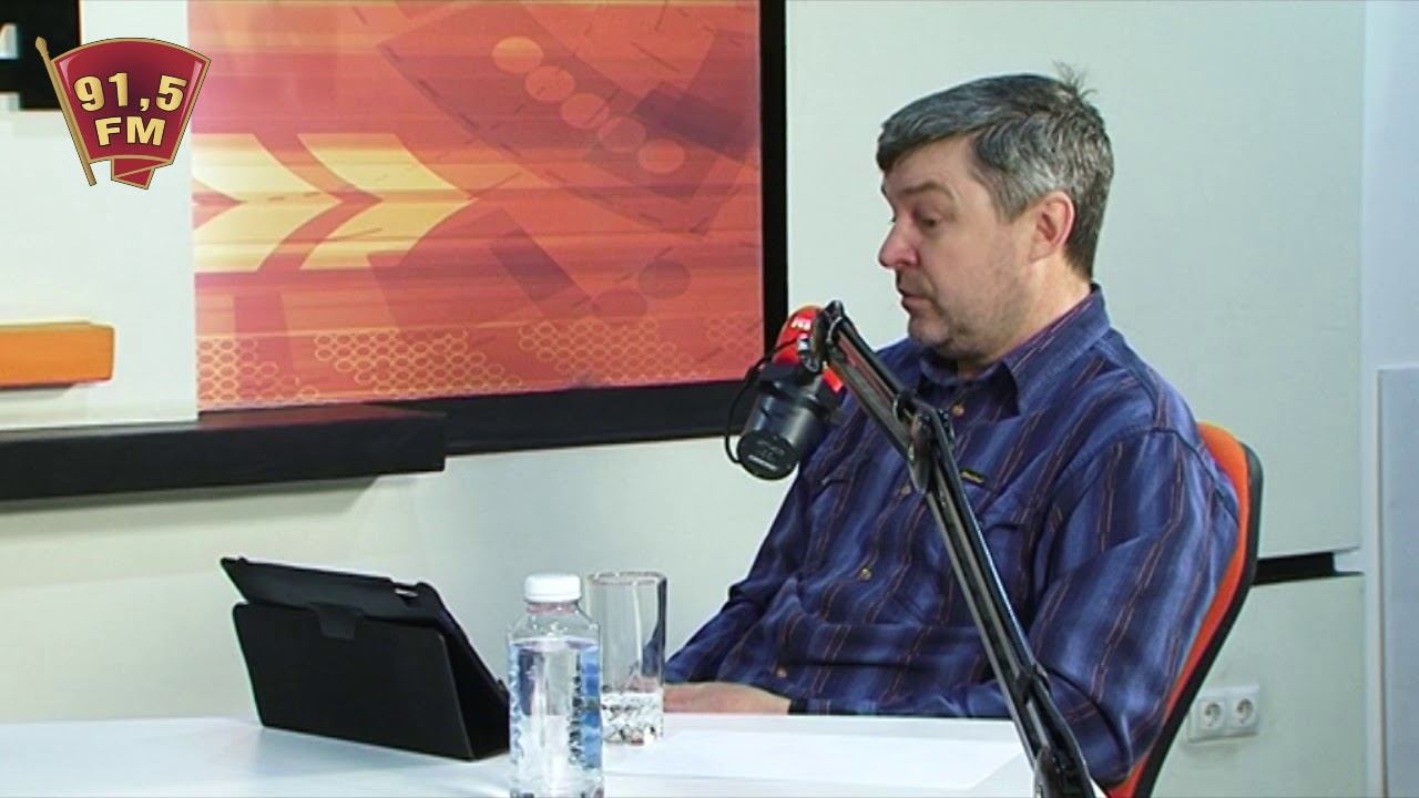 Валерий Ющенко на радио "Комсомольская правда" в Иркутске
