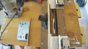 Установка дверей. Простой шаблон для врезки замков