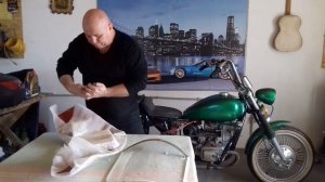 Купил ветровой щиток для Днепра.