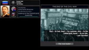 Kornilov wins in Russian Civil War - TNO Custom Super Event