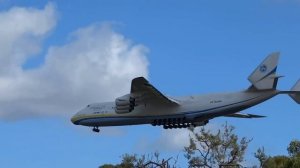 Посадка АН225 "Мрия" Landing at Perth Airport (Western Australia) Antonov AN225