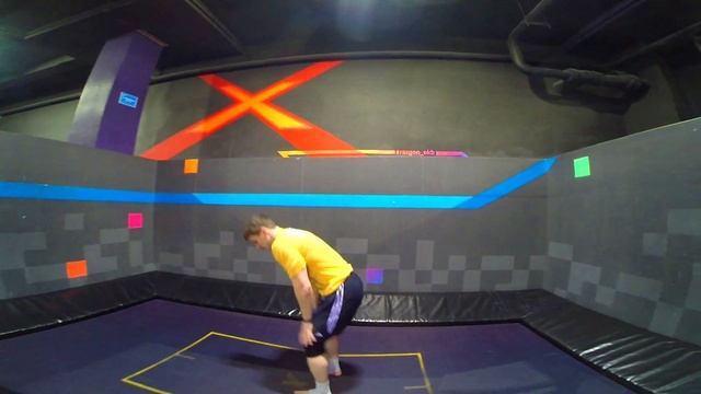 Обучалка: А.М.С "Я смог" Тринадцатый выпуск, ДВОЙНОЕ ЗАДНЕЕ САЛЬТО НА БАТУТЕ | tutorial смотреть онлайн