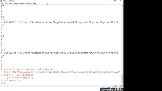 Generator Iterator | Python | Embedded Systems
