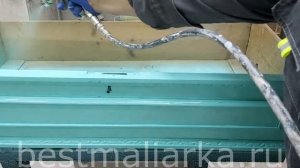Покраска мебели (старинного комода).