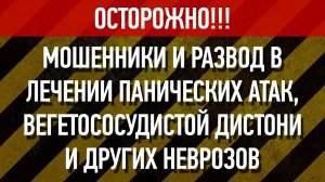 Шарлатаны и Развод в Сфере Лечения Панических Атак, ВСД и Других Неврозов | Павел Федоренко