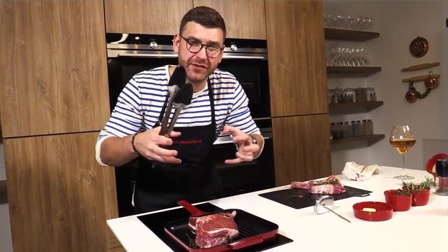 Стейк из говядины: Как правильно приготовить steak на сковороде гриль. Два способа прожарки.