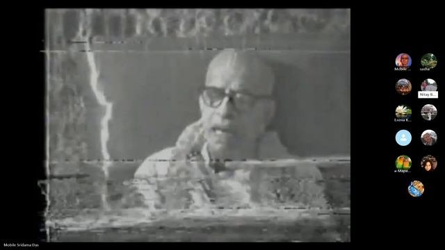 30.11.2023 видео-лекция Шрилы Прабхупады по Шримад-Бхагаватам 1.2.20 и обсуждение учеников (ч.1)