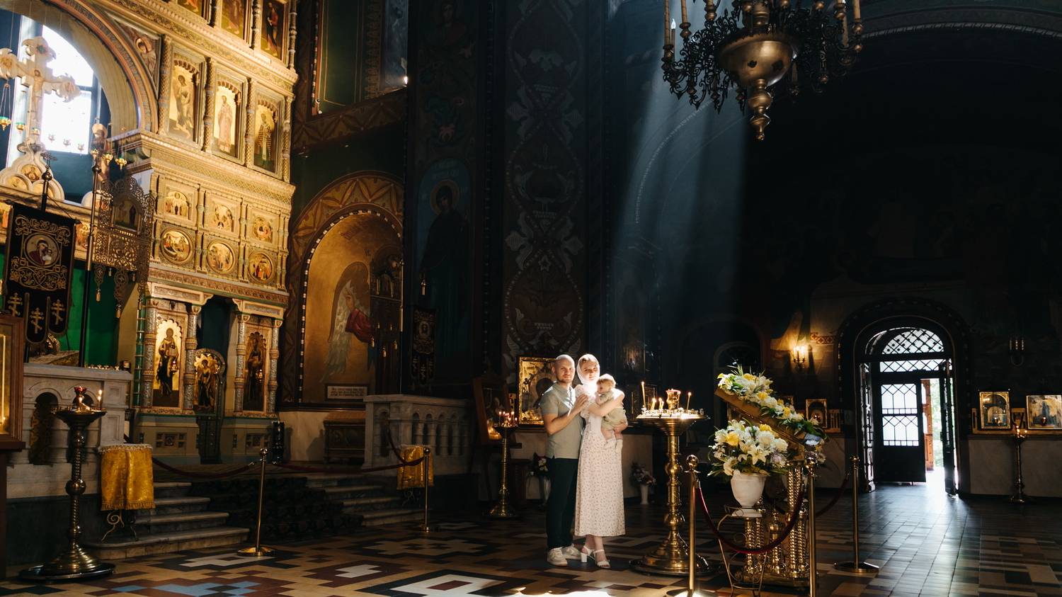 Крещение в соборе Петра и Павла, Петергоф смотреть онлайн