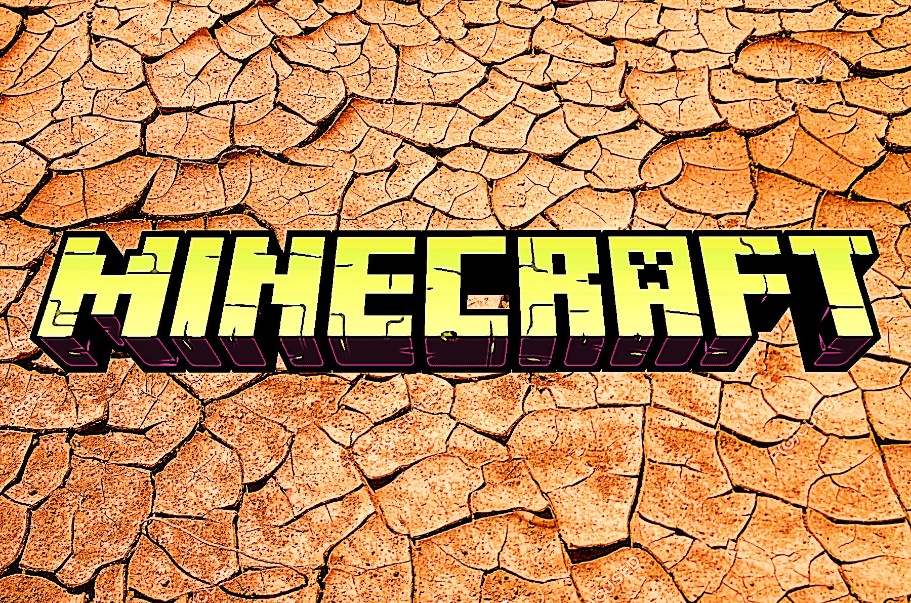 Realistic cracks in the ground in  @Minecraft  #Shorts