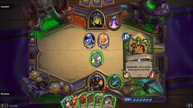 Rexxar Vs Loatheb - HearthStone Class Challenge смотреть онлайн