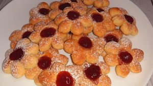 Творожное печенье