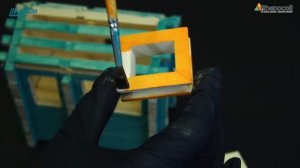 Как покрасить деревянный дом - краска на водной основе Rhenocryl Aqua Start 20S для внешних работ