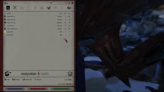 Skyrim Aniversary Edition enb video test, Voslaarum and Naaslaarum derping out bethesda style смотреть онлайн