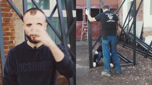 Каркас на болтовых соединениях для гаражей из сэндвич панелей.