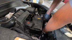 replacing battery on a kia Sorento