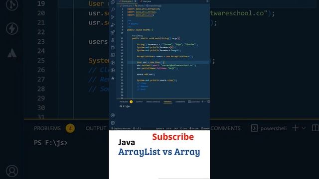 Telugu Java Tutorial: ArrayList vs Array, Java Interview Questions, Java Tutorial For Beginners