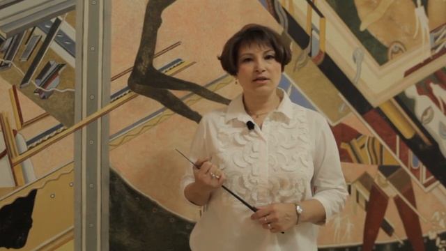 Виртуальная экскурсия. Панно А.В. Суслова "Произведение технологии". смотреть онлайн