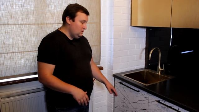 ОБЗОР: КУХНЯ В ЧЕРНО-ЗОЛОТОМ ЦВЕТЕ смотреть онлайн