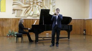 Б.Марчелло Соната №1 для труби Фа-мажор, ІІ ч.