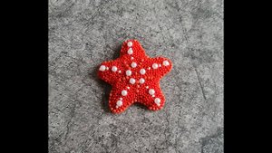 112. КЛАРТ. Брошь. Морская звезда