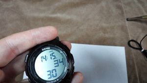 Часы Skmei 1122 с шагомером, водозащищенные с крутой подсветкой Gearbest