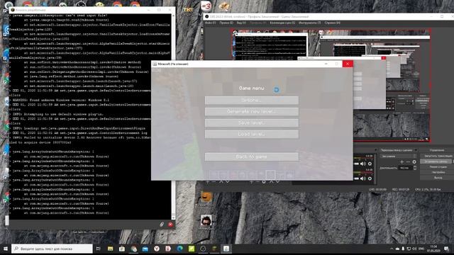 обзор на майнкрафт часть 2 (Альфа c0.0.13a - Альфа inf-20100618) смотреть онлайн