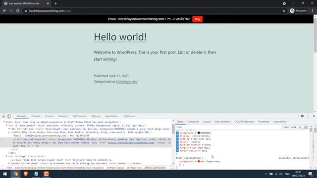 WordPress tutorial: How to add a top bar on a WordPress website? 2022 смотреть онлайн