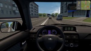 City Car Driving - Lada Priora 2014 - Sunny Day Drive