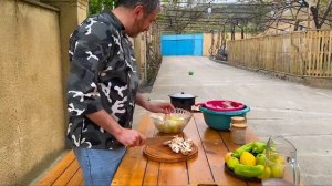 РЫБА ТУШЁНАЯ В УЗБЕКСКОМ КАЗАНЕ!!!