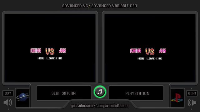 Advanced VG (Sega Saturn vs Playstation) Side by Side Comparison (Advanced Variable Geo) смотреть онлайн