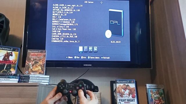 Sony PS2 и 150 игр смотреть онлайн