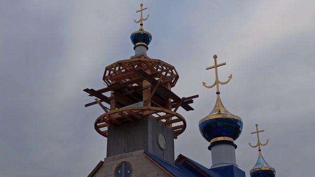 Морской храм в честь иконы Порт-Артурской Божией Матери строится в Санкт-Петербурге⚓ смотреть онлайн