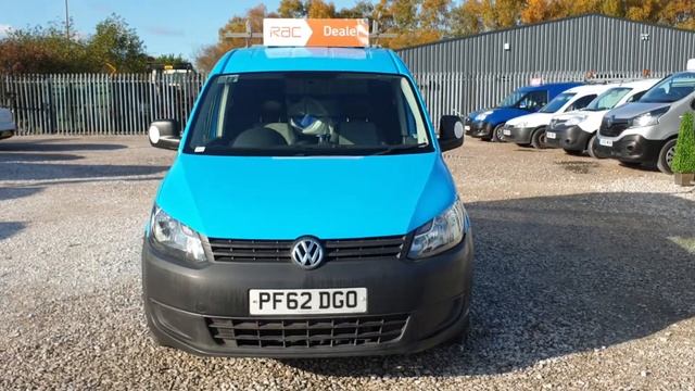 VW Caddy Maxi C20 LWB Van For Sale 2013 Blue BG British Gas Fleet смотреть онлайн