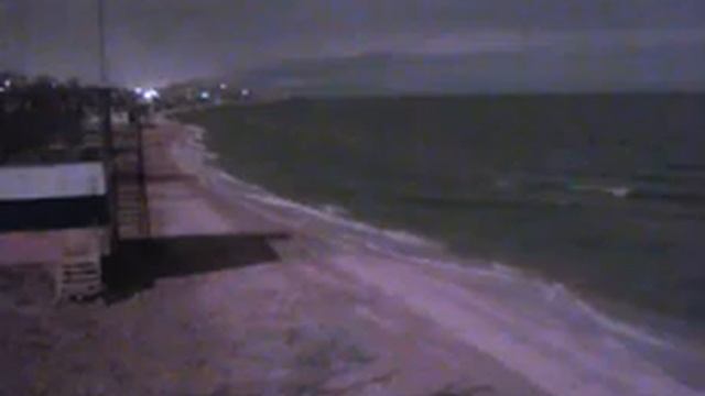 Пляж в Щёлкино, 03.02.2015, ч.4 - видео с камеры 1 смотреть онлайн