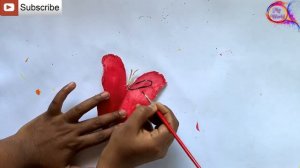 DIY | Best Out Of Waste | Butterfly Making Craft Ideas | Reuse Mango Seed Shell | Craft Ideas