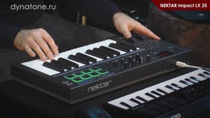 Обзор MIDI-клавиатуры NEKTAR Impact LX 25