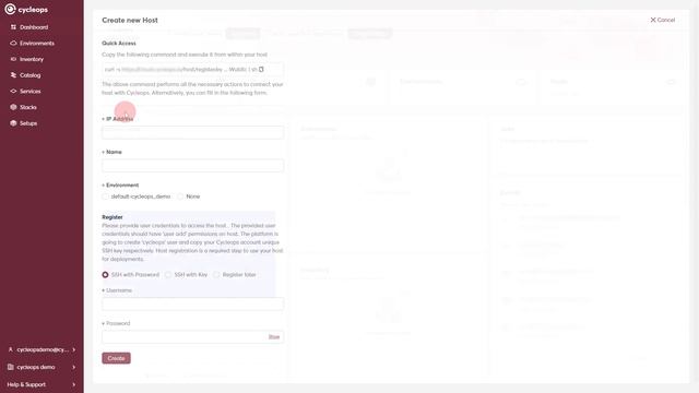 Cycleops tutorials - Add host using command смотреть онлайн