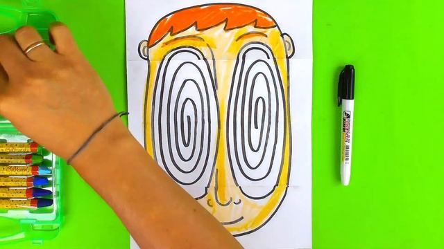 Открытка СЮРПРИЗ - рисую очень смешную открытку смотреть онлайн