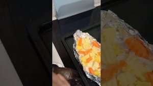 Линь в духовке в фальге !