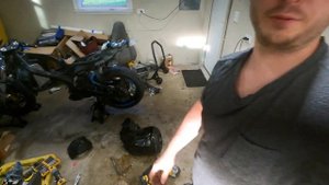 Электро мотоцикл на базе Honda CBR600RR. Установили электро мотор. Часть 2 Электро спорт байк