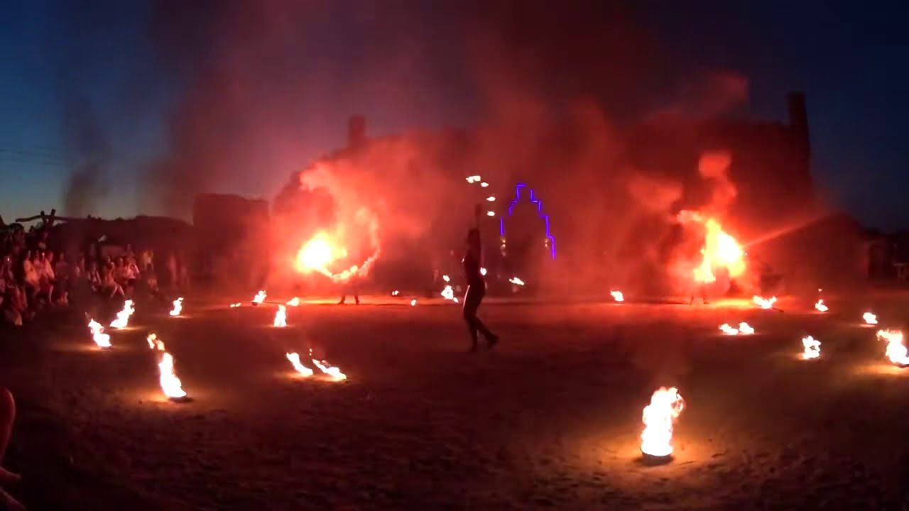 Огненное Шоу в Замке Шаакен, Калининградская область смотреть онлайн