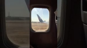 Взлёт самолета Boeing 767-300 Azur air