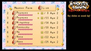 #55 Master Walkthrough Game Completion & Ending [Harvest Moon: Back to Nature] [LONGPLAY]