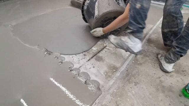 Как делаем наливные полы