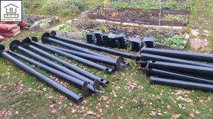 Винтовые сваи для фундамента - это металлические столбы с винтовой лопастью на одном из концов SVAYS