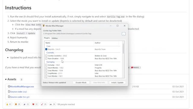 How To Install Mods To Gorilla Tag (Tutorial) смотреть онлайн
